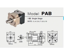 臺灣JCR精密PAB060行星減速機